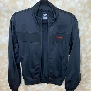 Wilson track jacket black